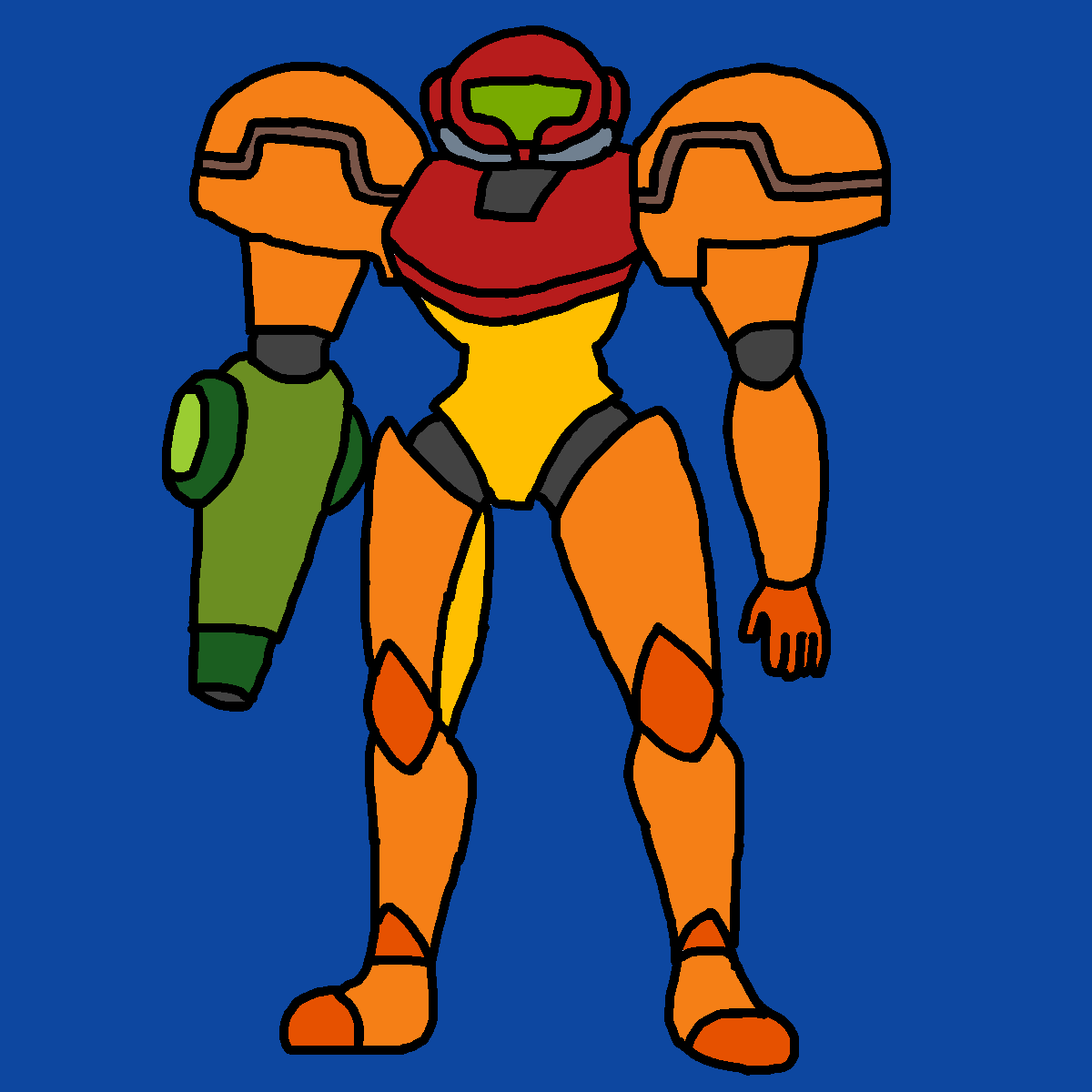 Samus drawing by monthra