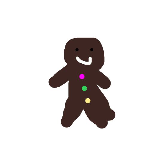 Gingerbread drawing by brush-star-designer