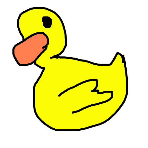 Duck drawing by mikestam195