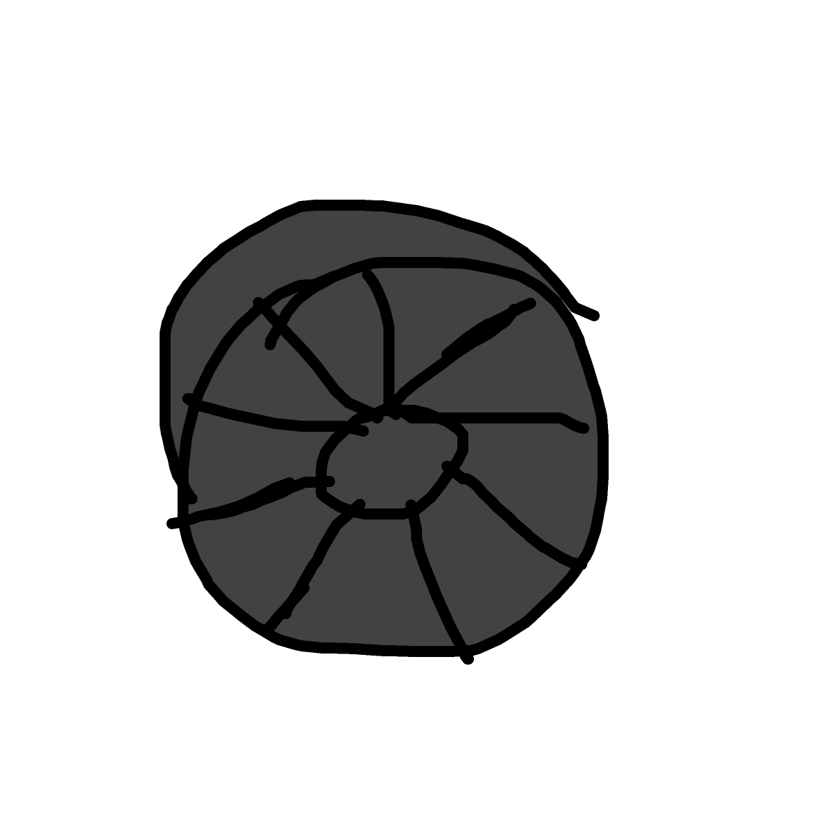 Wheel drawing by neat-sun-drawer