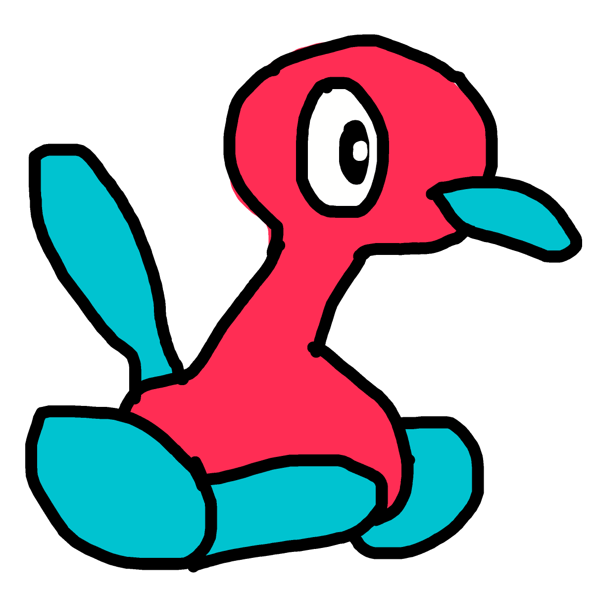 Porygon2 drawing by hatben