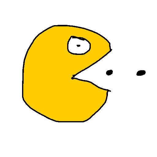 Pac-Man drawing by kyle