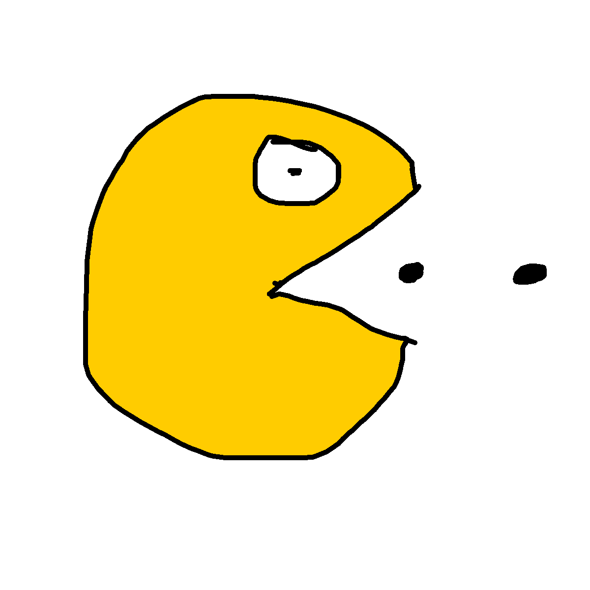 Pac-Man drawing by kyle