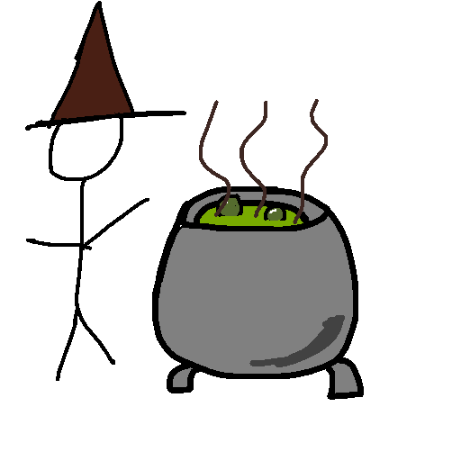 Cauldron drawing by kyle