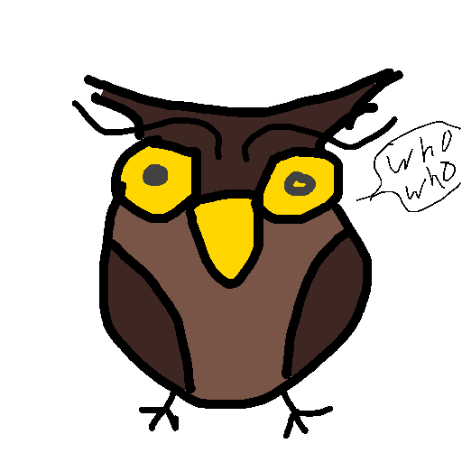 Owl drawing by kyle