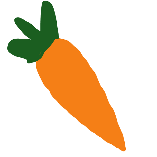 Carrot drawing by Guardianoflives