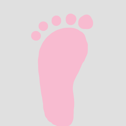 Footprint drawing by Anna