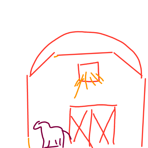 Barn drawing by coal-mild-peace