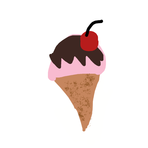 Ice Cream drawing by graph-lucky-mage