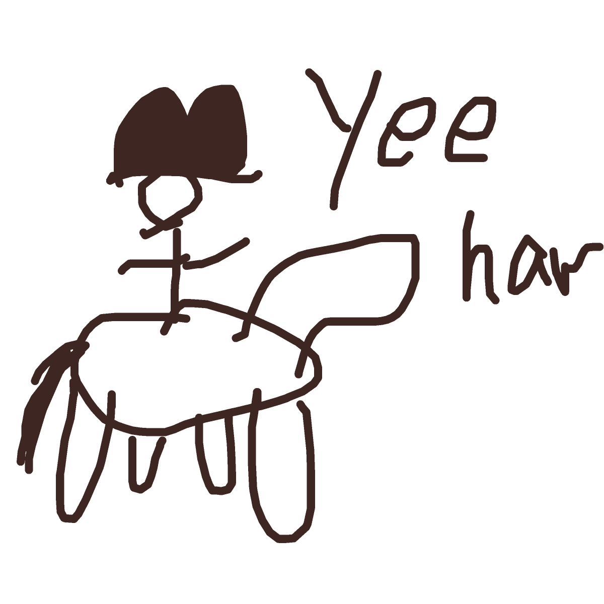 Cowboy Hat drawing by juice
