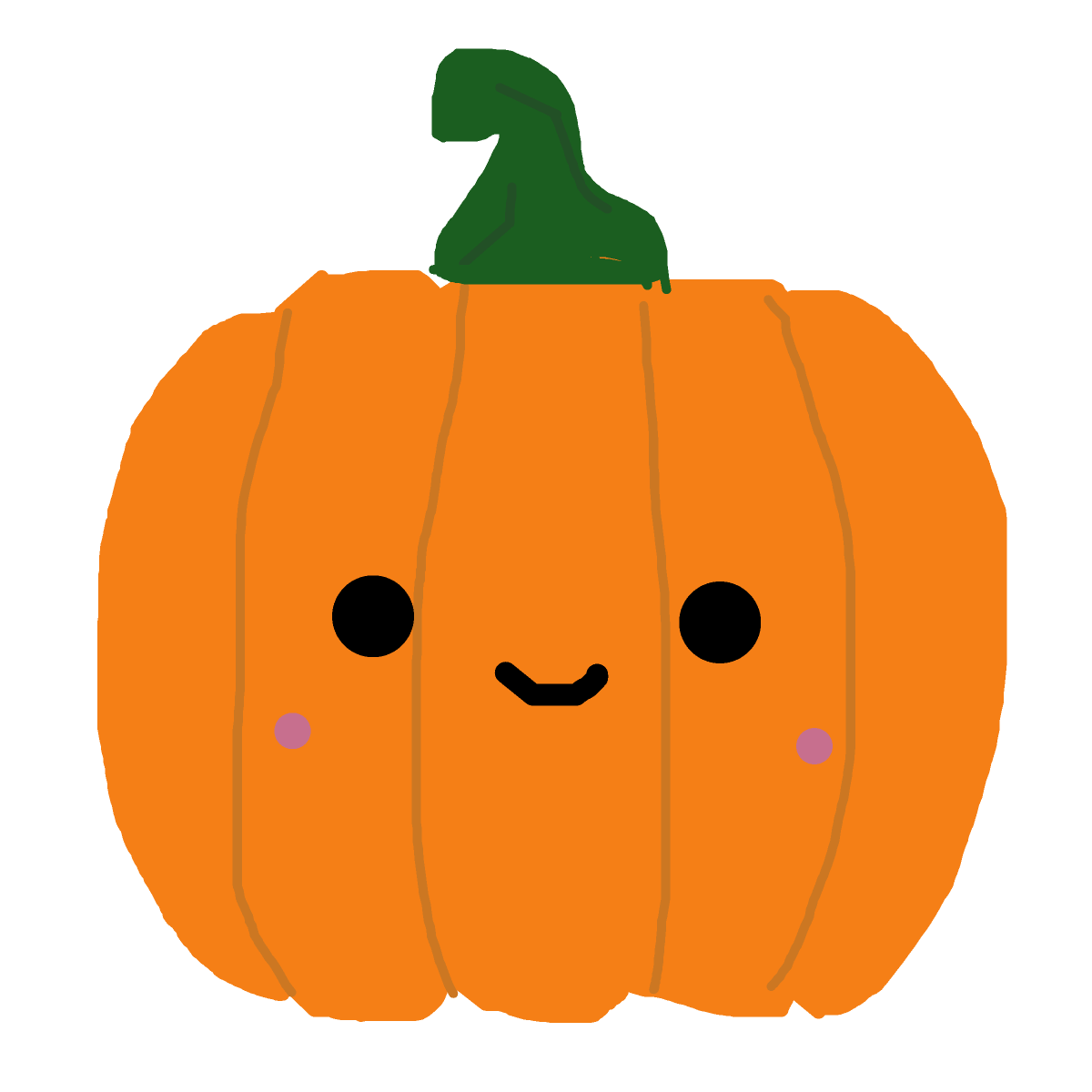 Pumpkin drawing by poopy-pants