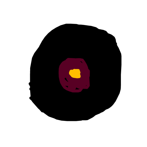 Vinyl Record drawing by queen
