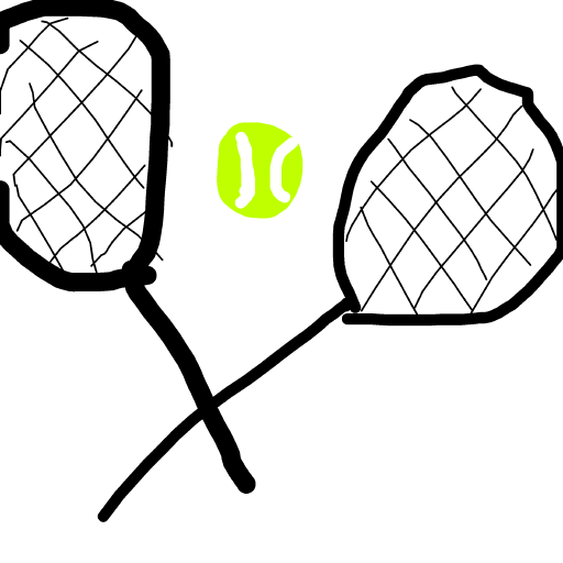 Tennis drawing by parkalini
