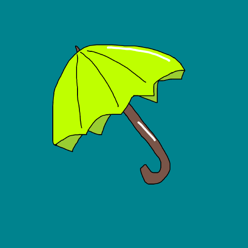 Umbrella drawing by krissywissy