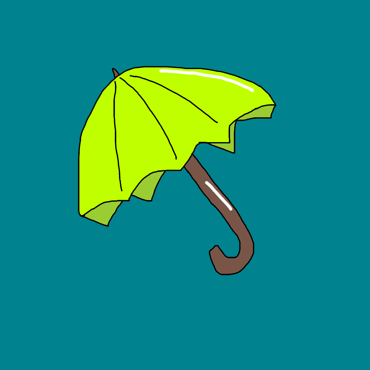 Umbrella drawing by krissywissy