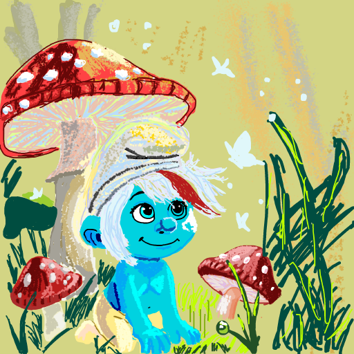 Super Mushroom drawing by brass-alpha-grace