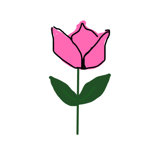 Tulip drawing by ivory-happy-way