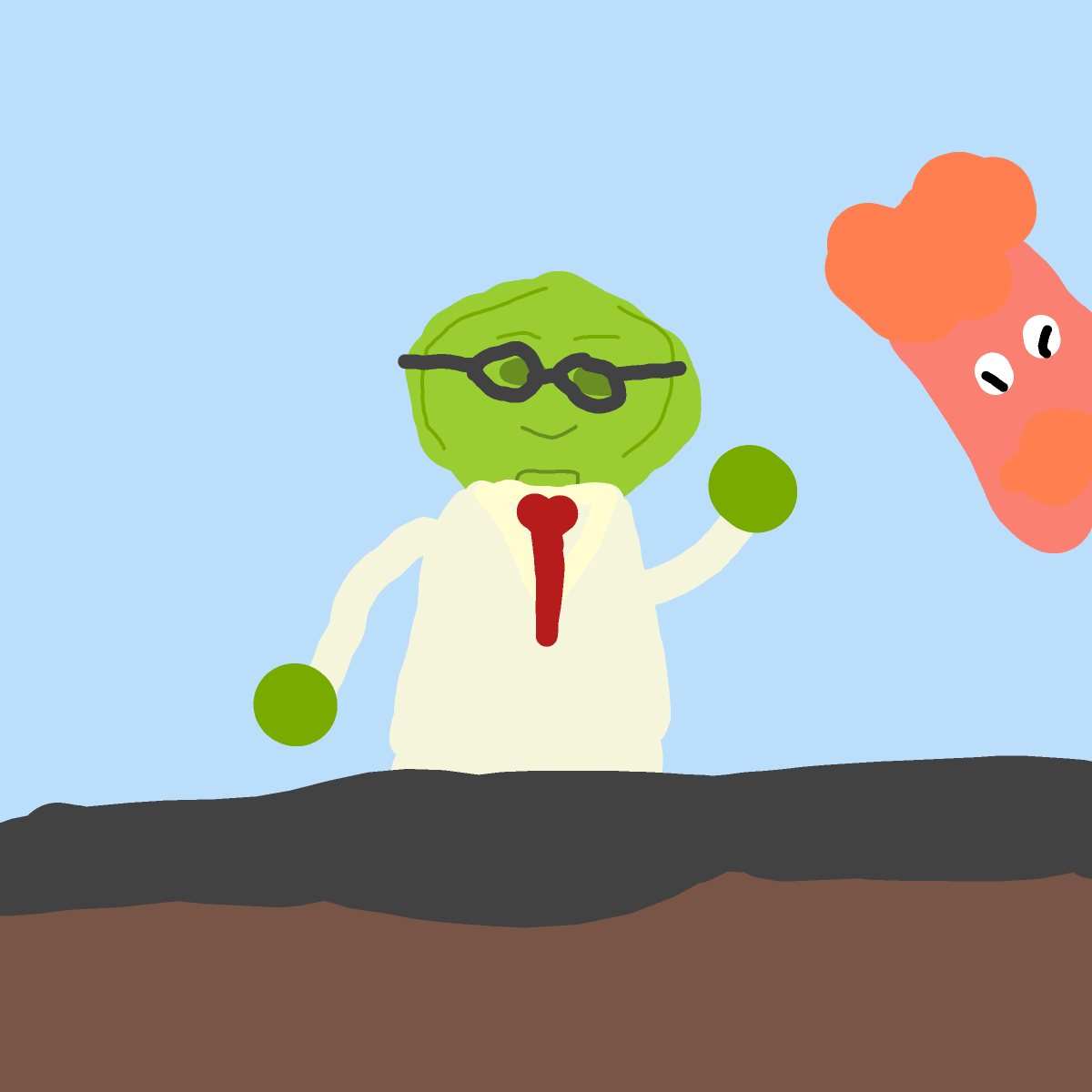 Dr Honeydew drawing by Fih