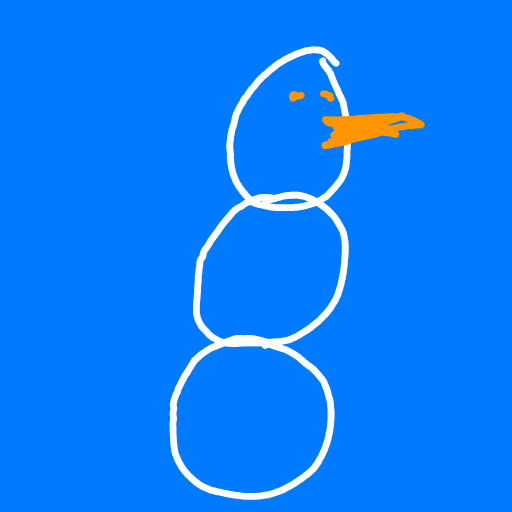 Snowman drawing by coal-mild-peace