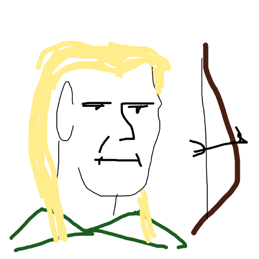 Legolas drawing by rastasega