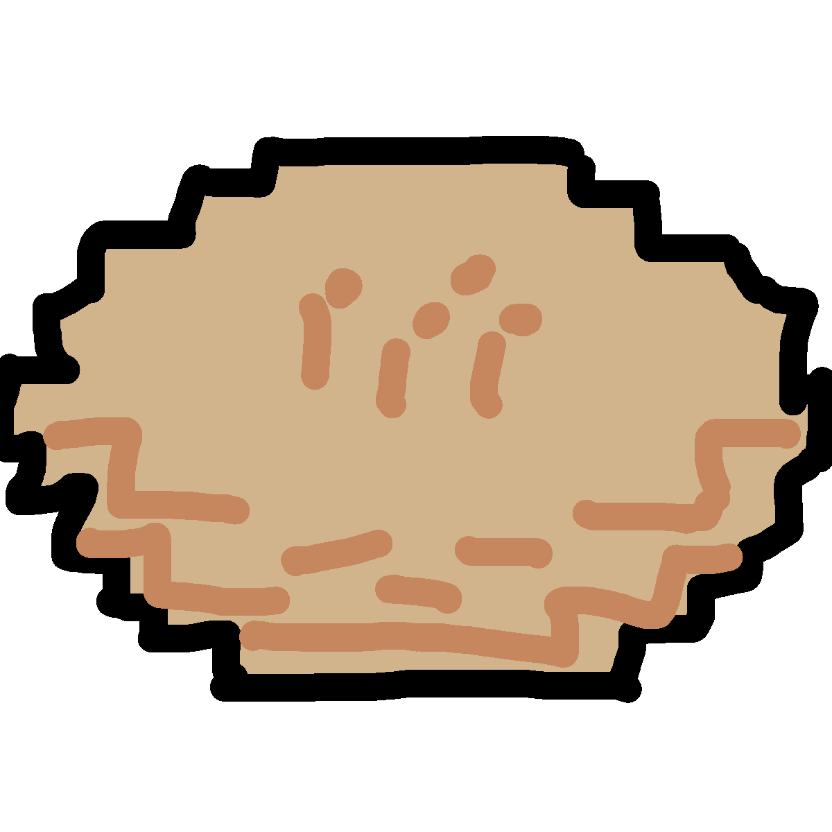 Pie drawing by macaronimiles