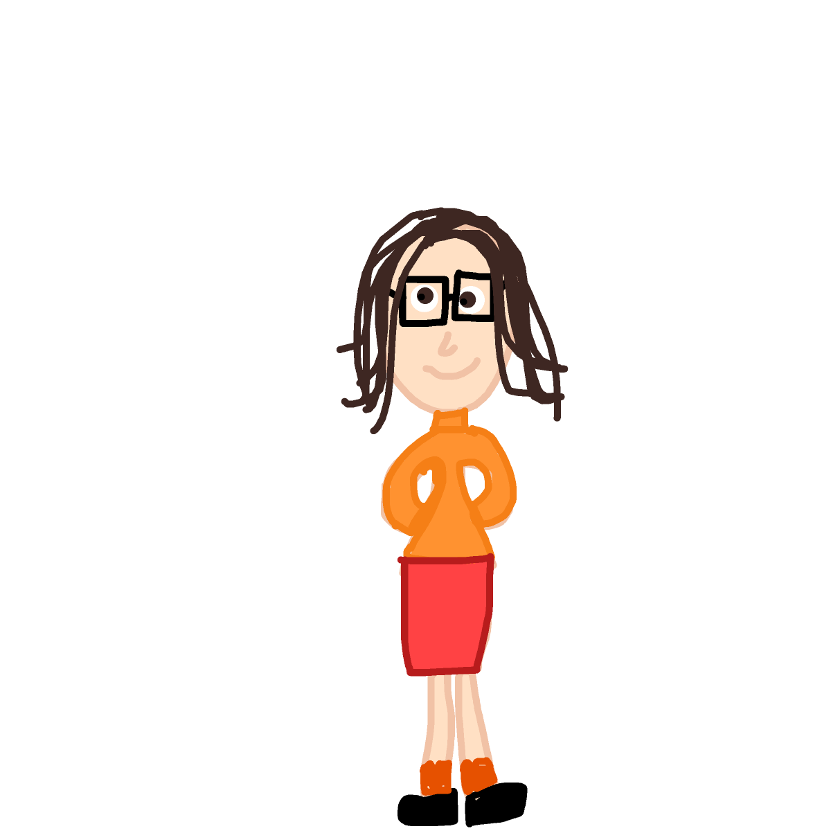 Velma drawing by clear-cyan-drive