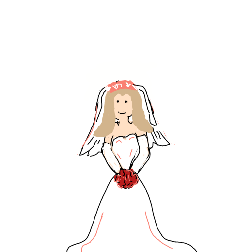 Bride drawing by manders