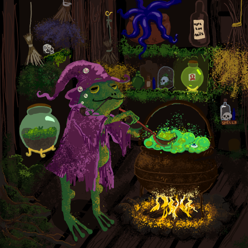 Cauldron drawing by Soybean