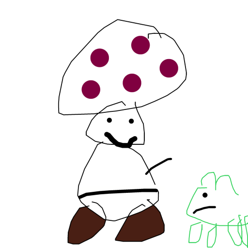 Toad drawing by super-plum-flux