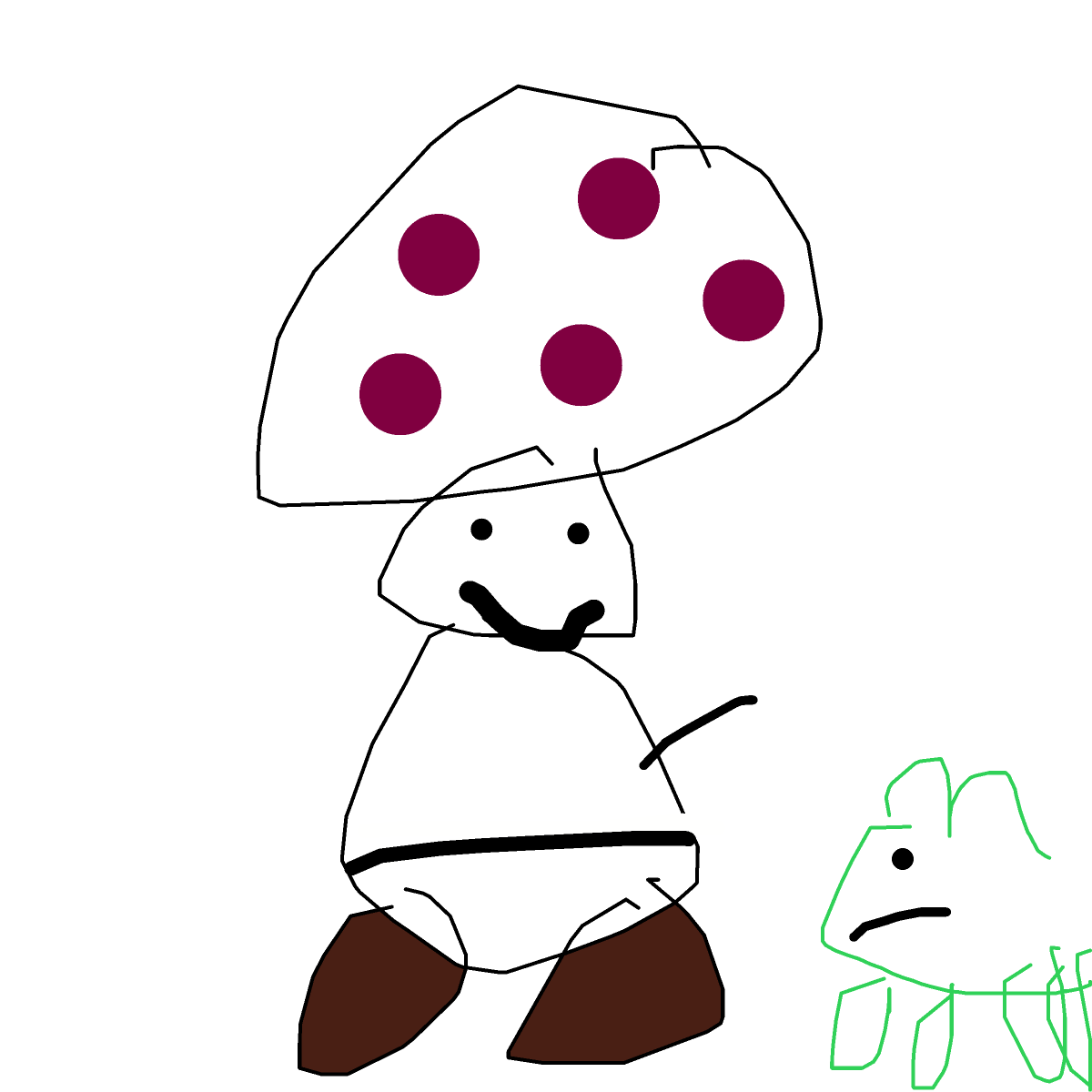 Toad drawing by super-plum-flux