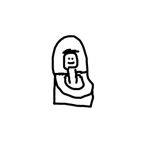 Toilet drawing by janik stinkt