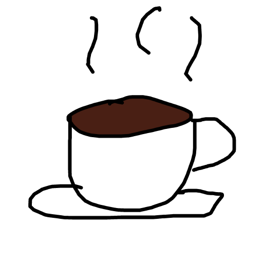Coffee drawing by kboyce