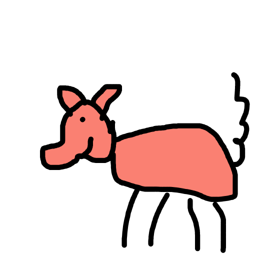 Pig drawing by aqua-hyper-doodler
