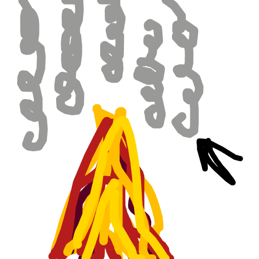 Smoke drawing by parkalini