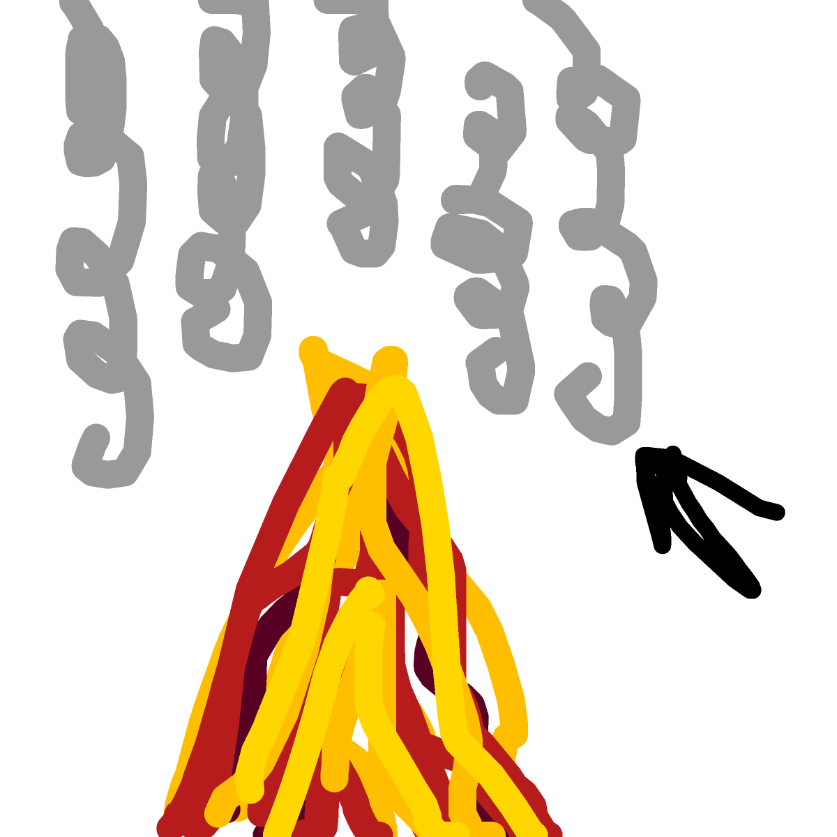 Smoke drawing by parkalini