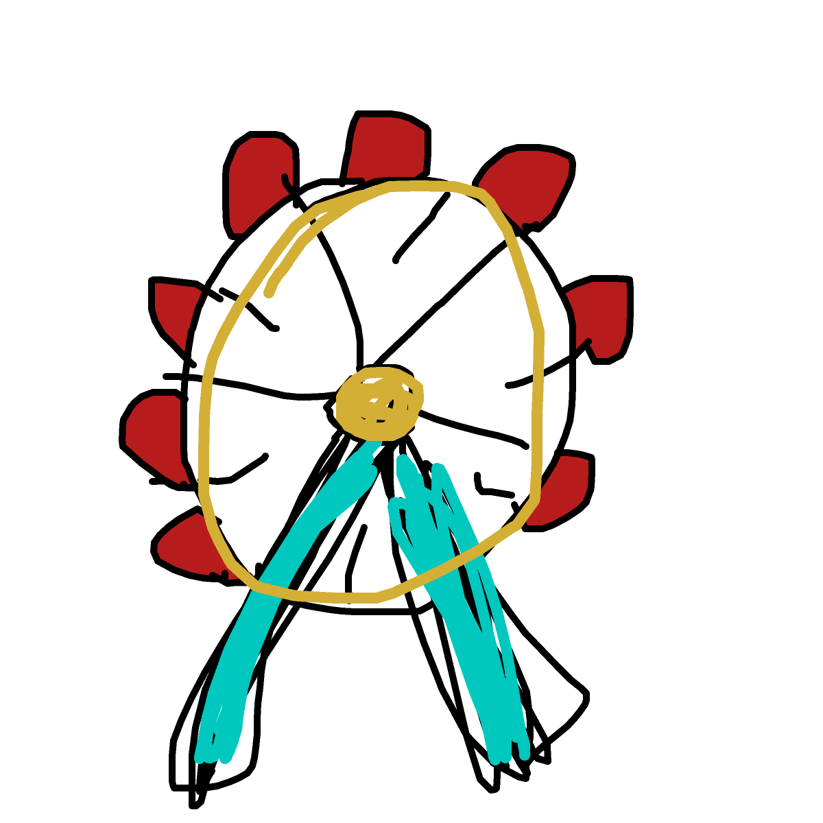 Ferris Wheel drawing by neat-sun-drawer