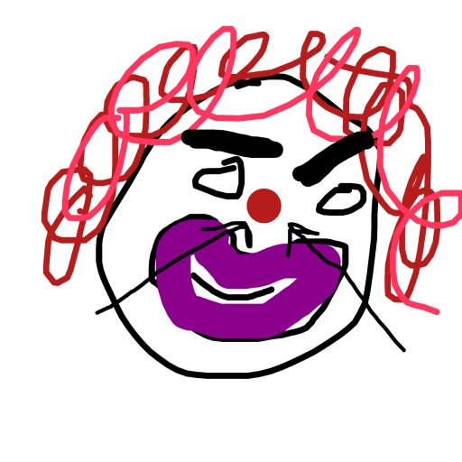 Clown Nose drawing by rust-true-valor