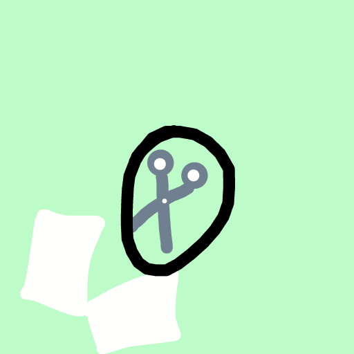 Scissors drawing by nice-draw-designer
