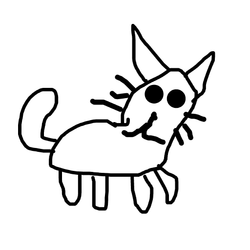 Cat drawing by epeli-apina