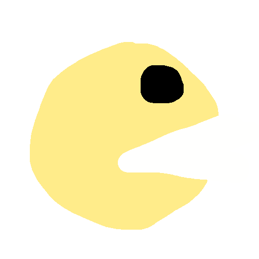 Pac-Man drawing by blue-alpha-rogue