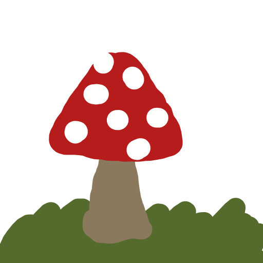 Mushroom drawing by Anna