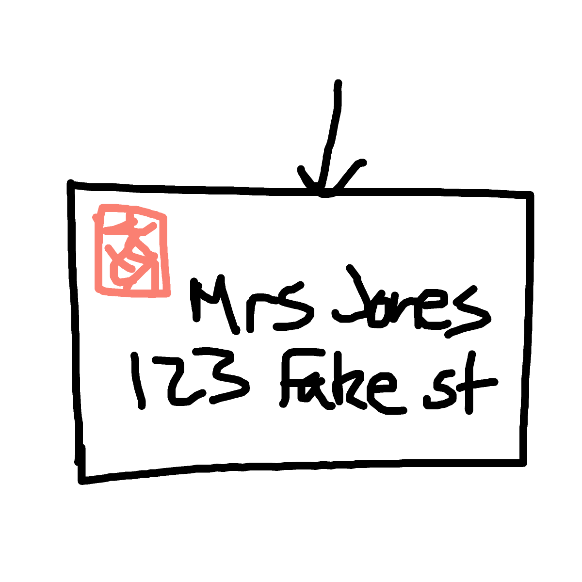 Envelope drawing by mikestam195