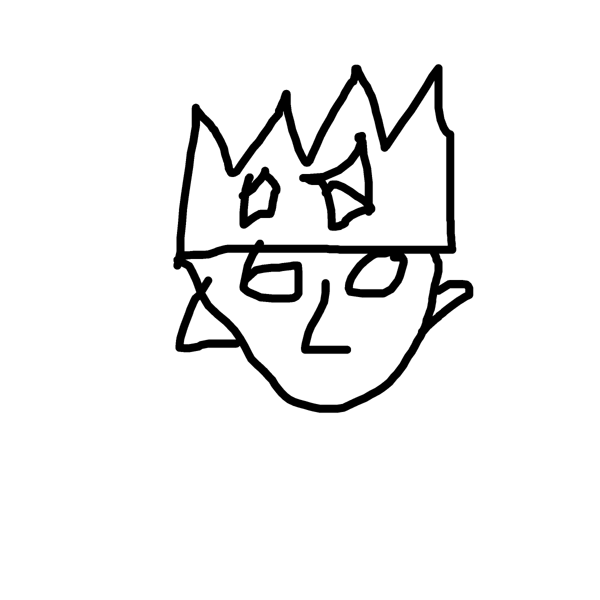 King drawing by deep-fair-power
