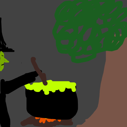 Cauldron drawing by rare-huge-ninja