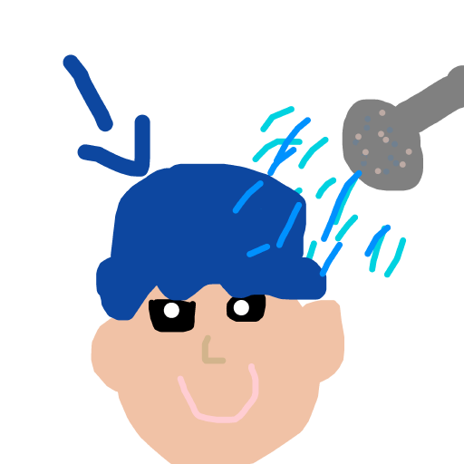 Shower Cap drawing by countnicula
