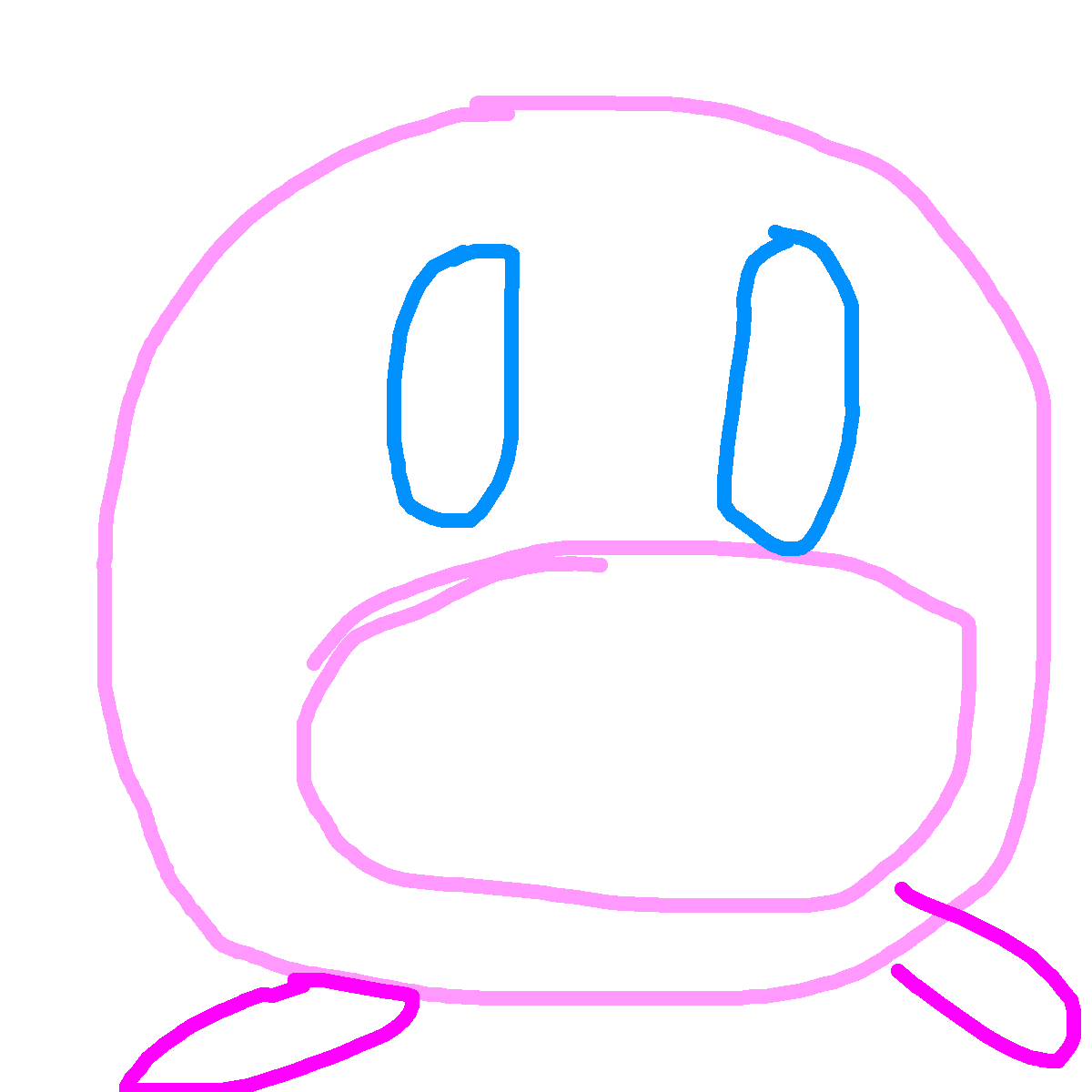 Kirby drawing by they-call-me-jim