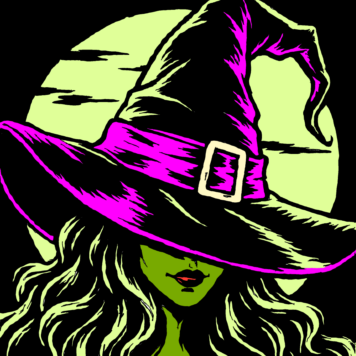 Witch Hat drawing by Guardianoflives