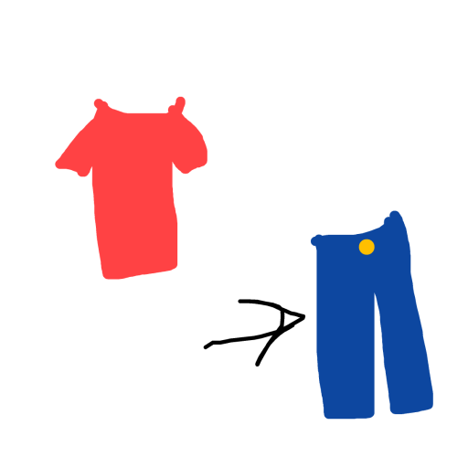 Pants drawing by poopy-pants