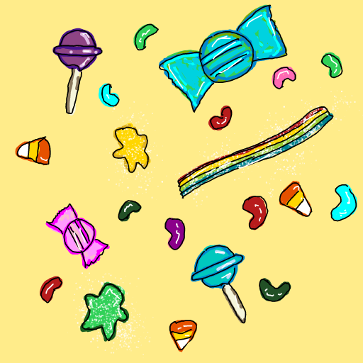 Candy drawing by tris - art _ wow