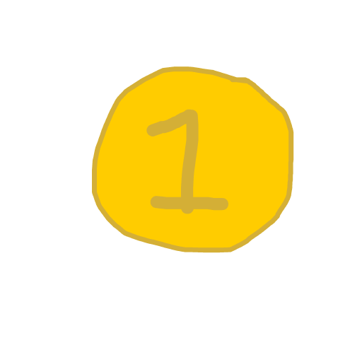 Gold Coin drawing by japsie